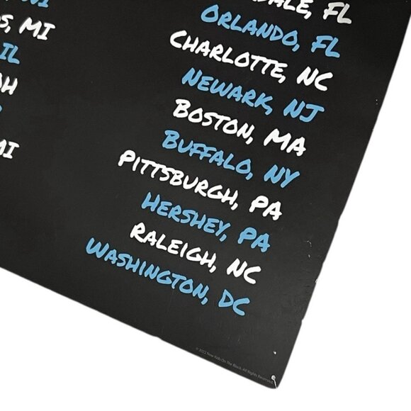 New Kids On The Block Concert Poster Mixtape Tour The Party Continues 18" x 24" - Picture 7 of 7